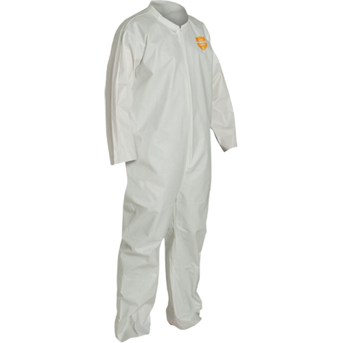 ProShield&reg; 60 Coveralls, X-Large, White, Microporous Moffatt Supply & Specialties