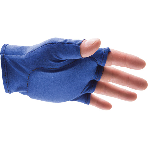 Anti-Impact Fingerless Right-Hand Glove Liner, 6/X-Small, Synthetic Palm, Slip-On Cuff Moffatt Supply & Specialties