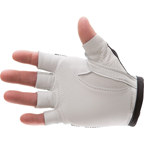 Anti-Impact Right-Hand Glove, X-Small, Goatskin/Split Leather Palm, Hook & Loop Cuff Moffatt Supply & Specialties