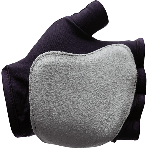 Gants antichocs sans doigts, main droite, T-petit, Paume en Cuir refendu, Poignet &agrave; enfiler Moffatt Supply & Specialties