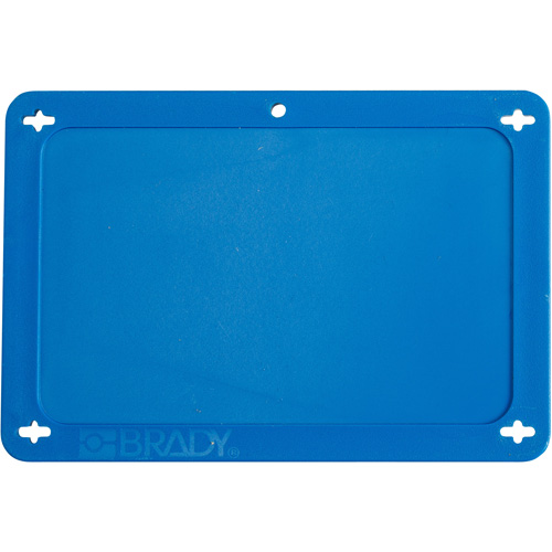 &eacute;tiquette vierge pour vanne, Plastique, 4-3/4" la x 3-1/4" h Moffatt Supply & Specialties