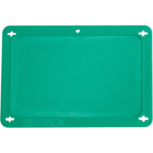 &eacute;tiquette vierge pour vanne, Plastique, 4-3/4" la x 3-1/4" h Moffatt Supply & Specialties