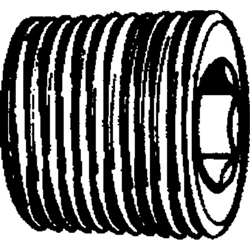 Pipe Plug (Counter Sunk Hex Head), 1/8" Dia., Brass Moffatt Supply & Specialties