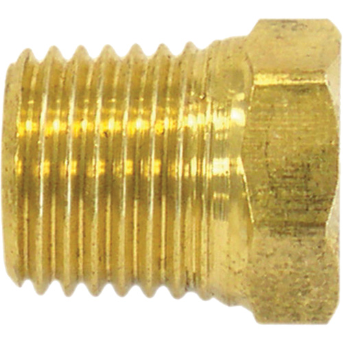 Bouchon de tuyau (t&ecirc;te hexagonale), 1/2" dia., Laiton Moffatt Supply & Specialties