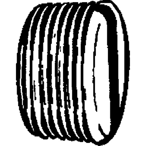 Pipe Plug (Slotted), 1/8" Dia., Brass Moffatt Supply & Specialties