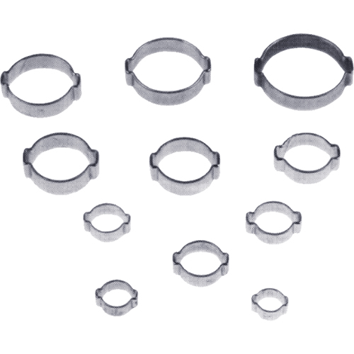 2-Ear Clamps, Max Dia. 1/2" Moffatt Supply & Specialties