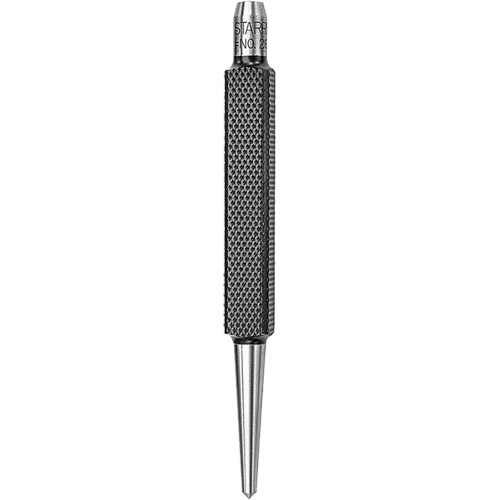 Pointeau &agrave; centrer &agrave; tige carr&eacute;e, 1/8" dia., 3/8" &eacute;paisseur de la lame, 4" lo. Moffatt Supply & Specialties