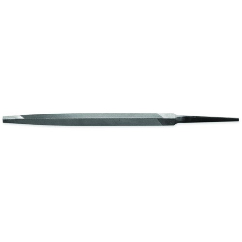 Extra Slim Taper File with Red Handle, Triangle, 6", Single Moffatt Supply & Specialties