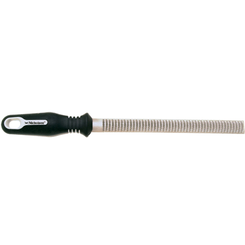 Files with Ergonomic Handles, Half Round, 8" Moffatt Supply & Specialties