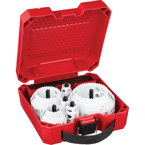 Trousse de scies-cloches Hole Dozer professionnelle tout usage, 28 morceaux Moffatt Supply & Specialties