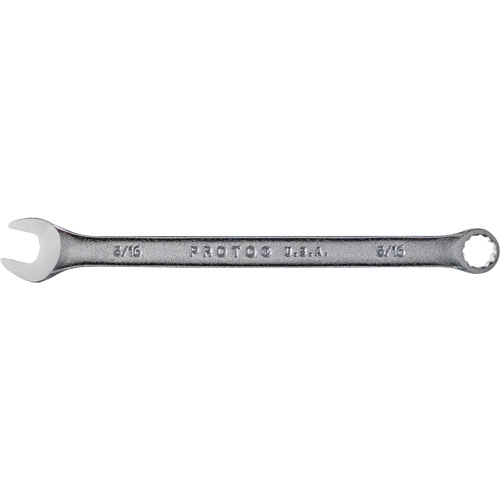 Combination Wrench, 12 Point, 5/16", Satin Finish Moffatt Supply & Specialties