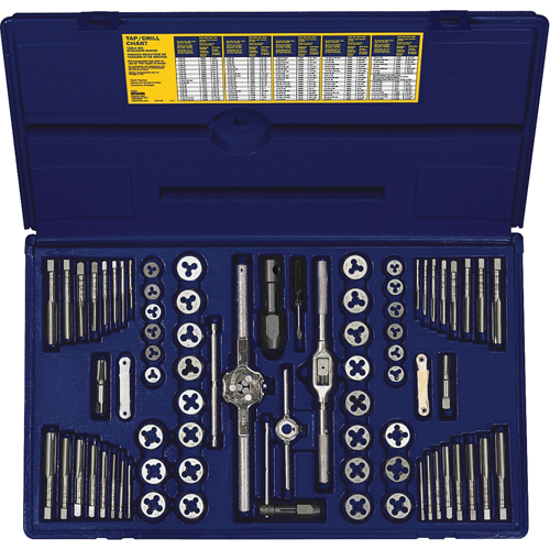 Tap & Hex Die Set, 76 Pieces Moffatt Supply & Specialties