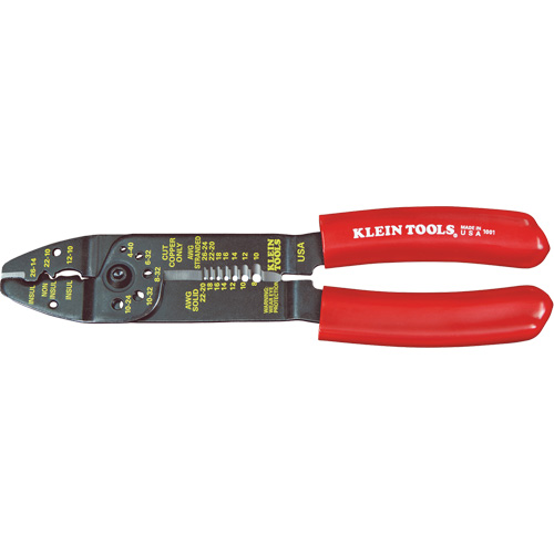 Multi Tool, Stripper, Crimper, Wire Cutter, 8-1/2" L Moffatt Supply & Specialties