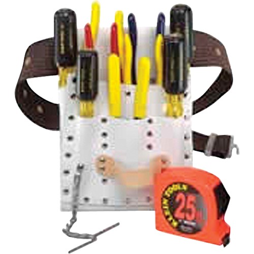 Electricians Tool Set, Leather, White Moffatt Supply & Specialties