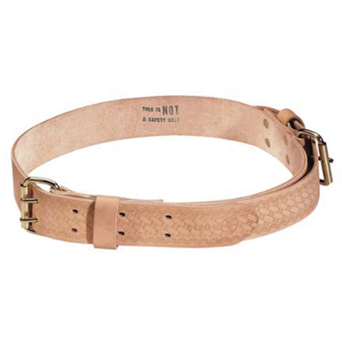 Ironworker's Heavy-Duty Tie-Wire Belt, Leather, Tan Moffatt Supply & Specialties