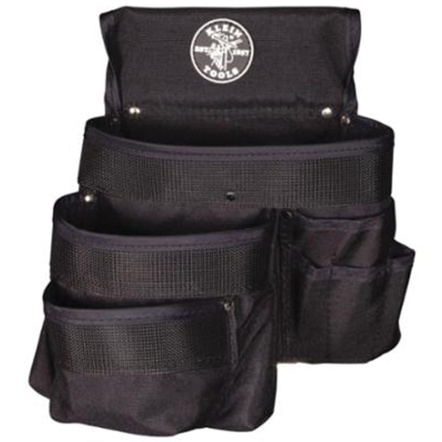 Pochette &agrave; outils &agrave; 9 poches s&eacute;rie PowerLine, 1000 Denier Cordura&reg;, Noir Moffatt Supply & Specialties