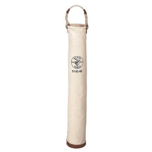 Line-Hose Bag, 48" H, Canvas, Brown/Natural Moffatt Supply & Specialties