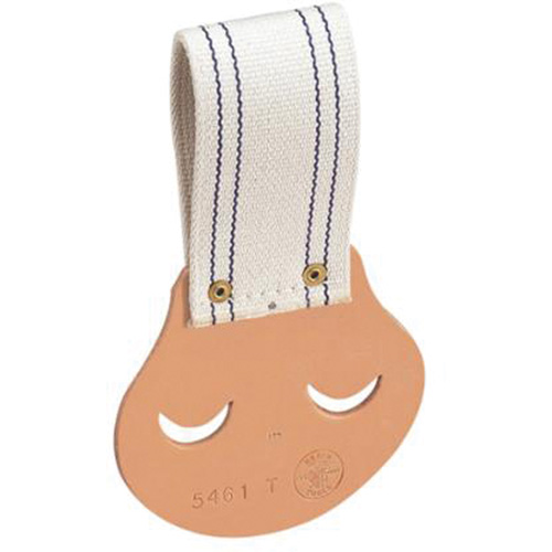 Spud Wrench Holder with Cotton Web Tunnel Connection, Tool Holder, Leather, 2 Pockets Moffatt Supply & Specialties