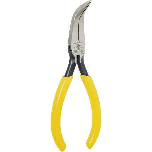Pince &agrave; bec long recourb&eacute;e, 6-1/4" lo Moffatt Supply & Specialties