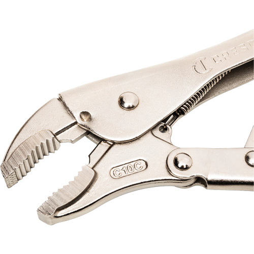 Pince-&eacute;tau avec coupe-fils GearWrench, Longueur 10", M&acirc;choire courb&eacute;e Moffatt Supply & Specialties