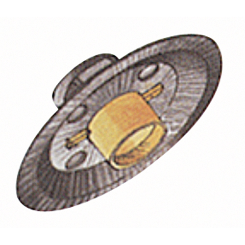A24N Fast Grinding Wheel, 6" x 1/4", 7/8" Arbor, Aluminum Oxide, Type 27 Moffatt Supply & Specialties