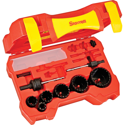 Electrician's Hole Saw Kits, 10 Pieces Moffatt Supply & Specialties