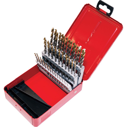 Jobber Drill Set, 60 Pieces, High Speed Steel Moffatt Supply & Specialties