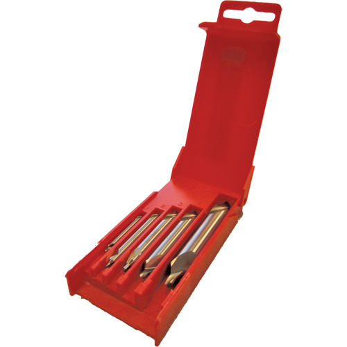 Fraise et foret combin&eacute;s, #1/#2/#3/#4/#5, Acier rapide Moffatt Supply & Specialties