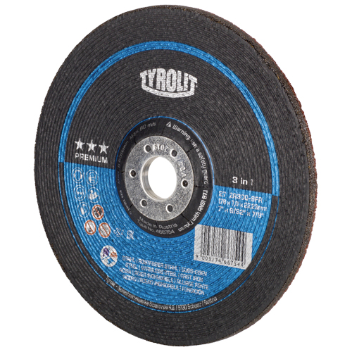 Grinding Wheel, 7" x 9/32", 7/8" Arbor, Type 27 Moffatt Supply & Specialties