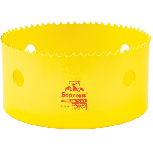 Bi-Metal Holesaw - 4-1/2", 4-1/2", 2" Depth of Cut, Bi-Metal Moffatt Supply & Specialties