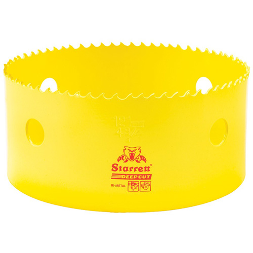 Scie &agrave; cloche bim&eacute;tal 4-3/4", 4-3/4", Profondeur de la coupe 2", Bim&eacute;tal Moffatt Supply & Specialties