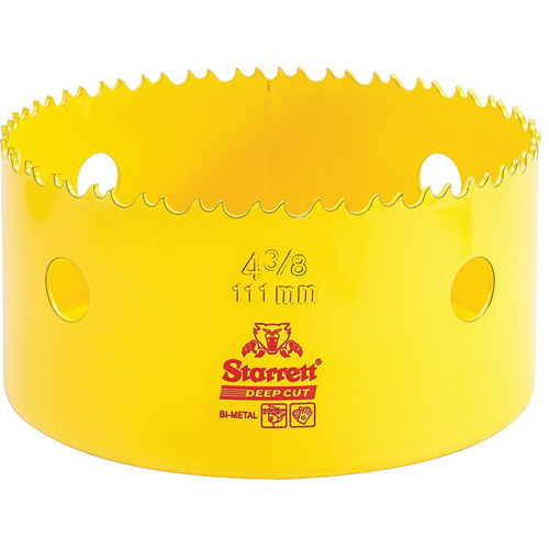 Bi-Metal Holesaw - 4-3/8", 4-3/8", 2" Depth of Cut, Bi-Metal Moffatt Supply & Specialties