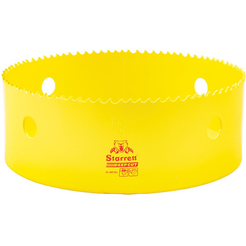 Scie &agrave; cloche bim&eacute;tal 6", 6", Profondeur de la coupe 2", Bim&eacute;tal Moffatt Supply & Specialties