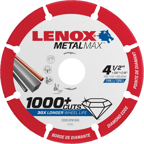 Metalmax Circular Saw Blades, 4-1/2", Metal/Non-Ferrous Use Moffatt Supply & Specialties