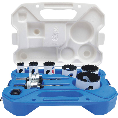Electrician's Speed Slot&reg; Hole Saw Kit, 9 Pieces Moffatt Supply & Specialties