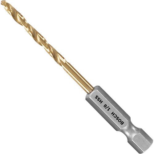 Impact Tough Drill Bit, High Speed Steel, 1-3/4" Flute, 135° Point Moffatt Supply & Specialties