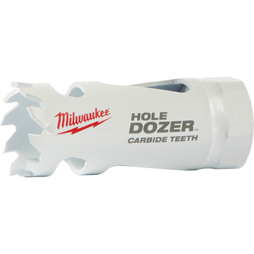 Scie cloche Hole Dozer, 7/8", Profondeur de la coupe 1-5/8", Carbure Moffatt Supply & Specialties