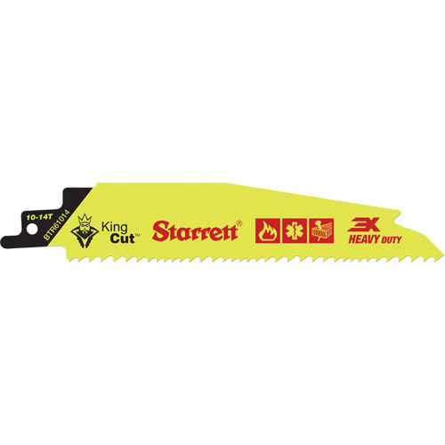 Lame de scie alternative King Cut, Bim&eacute;tal, 10-14 Dents par pouce, 12" lo x 1" la Moffatt Supply & Specialties