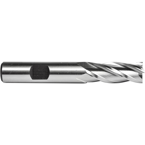 C615 End Mill, 3/8" Dia., 4 Flutes, High Speed Steel Moffatt Supply & Specialties