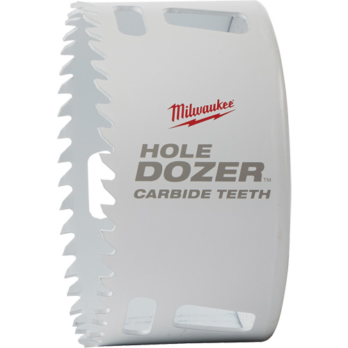 Hole Dozer Hole Saw, 3-1/2", 1-5/8" Depth of Cut, Carbide Moffatt Supply & Specialties