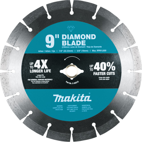 Segmented Rim Diamond Blade Moffatt Supply & Specialties
