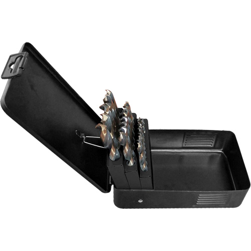 Jeu de forets s&eacute;rie courte, 29 morceaux, Acier rapide Moffatt Supply & Specialties