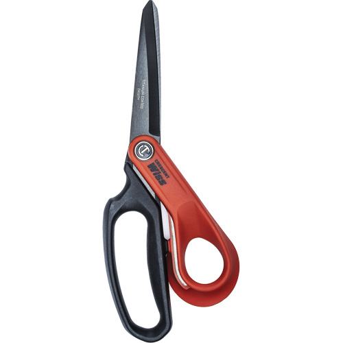 Heavy-Duty Titanium Coated Tradesman Shears, 10", Rings Handle Moffatt Supply & Specialties