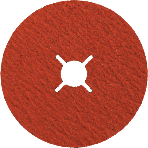 Cerabond X Fibre Disc, Ceramic, 24, 4-1/2" Dia x 7/8" Arbor Moffatt Supply & Specialties