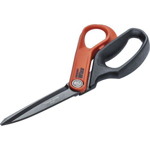 Cisaille pour ouvrier professionnel, 10", Poign&eacute;e Anneaux Moffatt Supply & Specialties