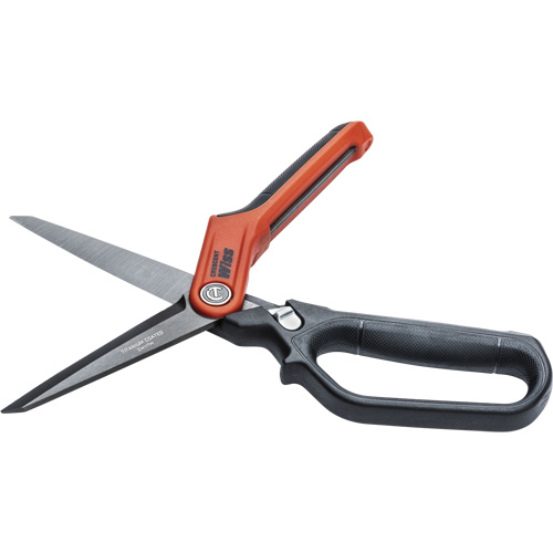 Cisaille robuste pour ouvrier professionnel, 11", Poign&eacute;e Anneau unique Moffatt Supply & Specialties