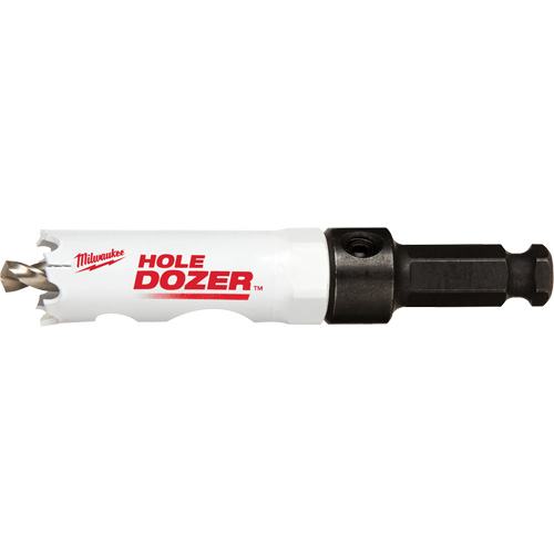 Hole Dozer Hole Saw, 3/4", 1-5/8" Depth of Cut, Bi-Metal Moffatt Supply & Specialties