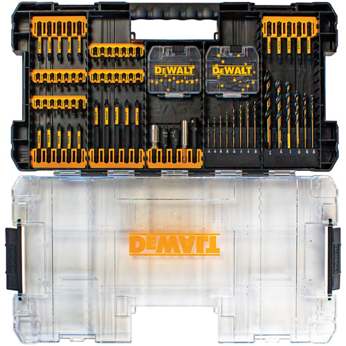 FlexTorq&reg; Drill & Driver Bit TSTAK&reg; Set, 100 Pcs., Hex/Phillips/Slotted/Square/Torx&reg; Moffatt Supply & Specialties