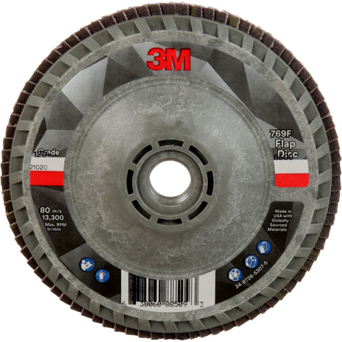 769F Quick Change Flap Disc, 4-1/2" x 5/8"-11, Type 27, 120+ Grit, Ceramic Moffatt Supply & Specialties
