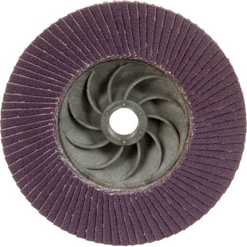 769F Quick Change Flap Disc, 4-1/2" x 5/8"-11, Type 27, 120+ Grit, Ceramic Moffatt Supply & Specialties